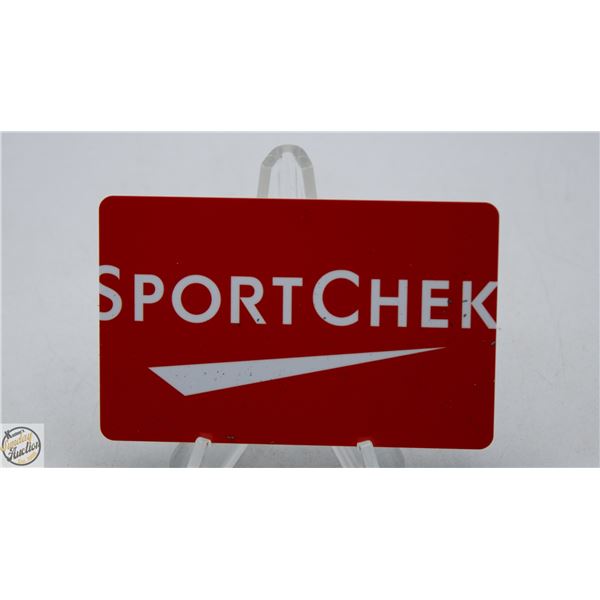 $100 SPORT CHEK CARD - VALIDATED