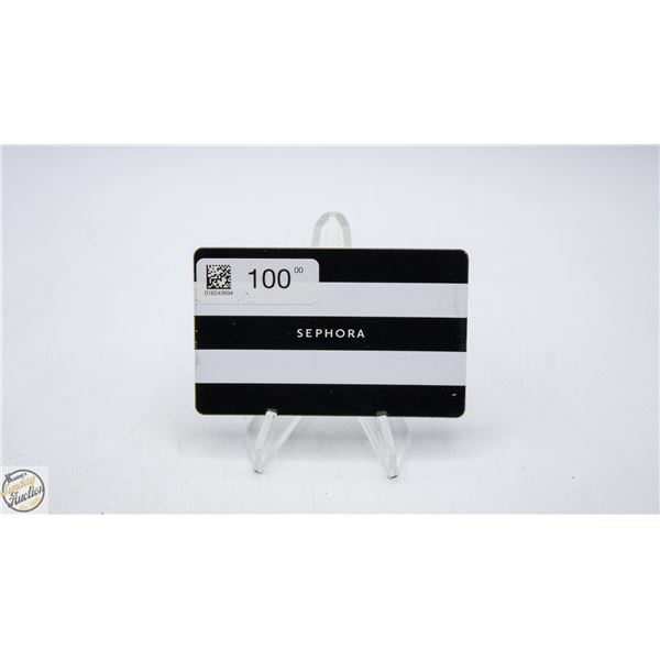 $100 SEPHORA GIFT CARD - VALIDATED