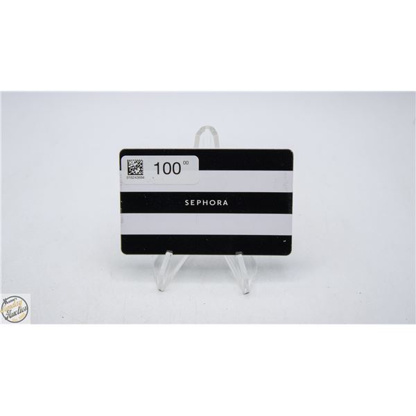 $100 SEPHORA GIFT CARD - VALIDATED