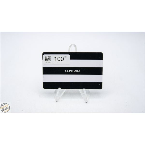$100 SEPHORA GIFT CARD - VALIDATED