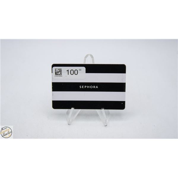 $100 SEPHORA GIFT CARD - VALIDATED