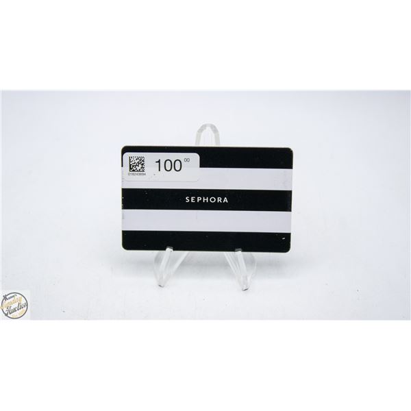 $100 SEPHORA GIFT CARD - VALIDATED