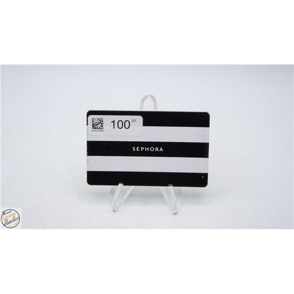 $100 SEPHORA GIFT CARD - VALIDATED