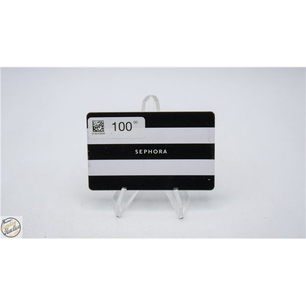 $100 SEPHORA GIFT CARD - VALIDATED