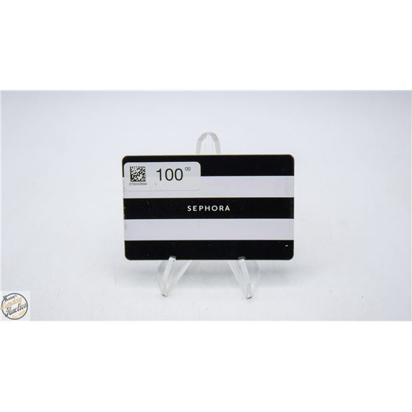 $100 SEPHORA GIFT CARD - VALIDATED