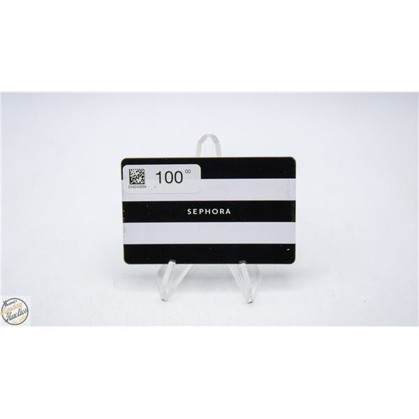 $100 SEPHORA GIFT CARD - VALIDATED