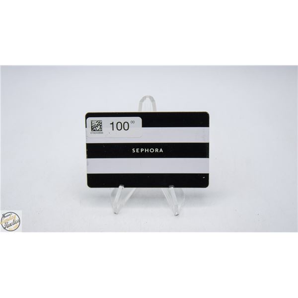 $100 SEPHORA GIFT CARD - VALIDATED