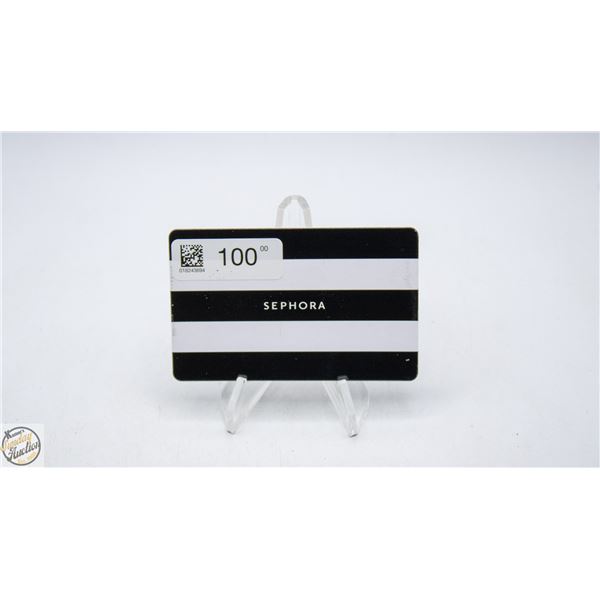 $100 SEPHORA GIFT CARD - VALIDATED