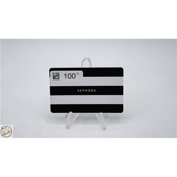 $100 SEPHORA GIFT CARD - VALIDATED