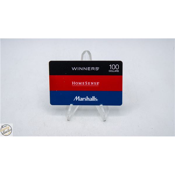 $100 WINNERS GIFT CARD - VALIDATED