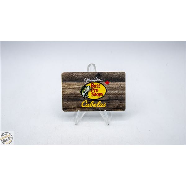 $100PRO BASS SHOP GIFT CARD - VALIDATED