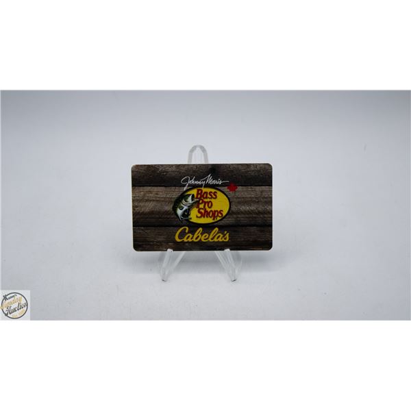 $100PRO BASS SHOP GIFT CARD - VALIDATED