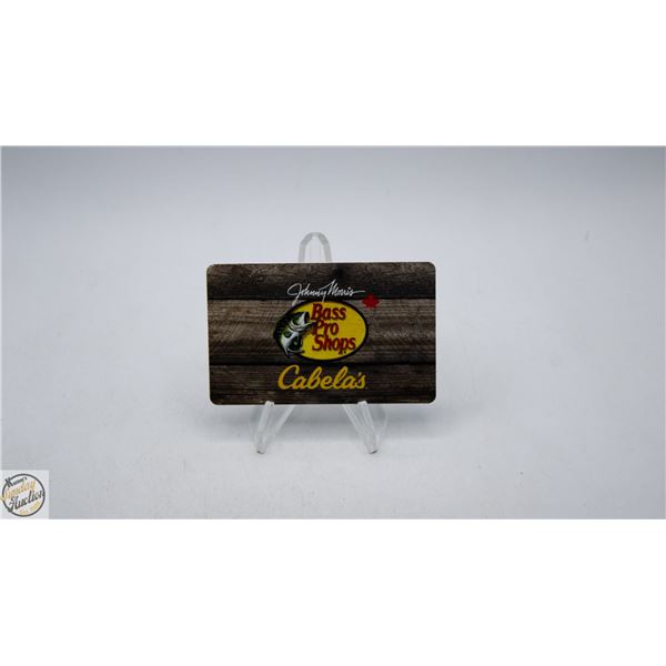 $100PRO BASS SHOP GIFT CARD - VALIDATED