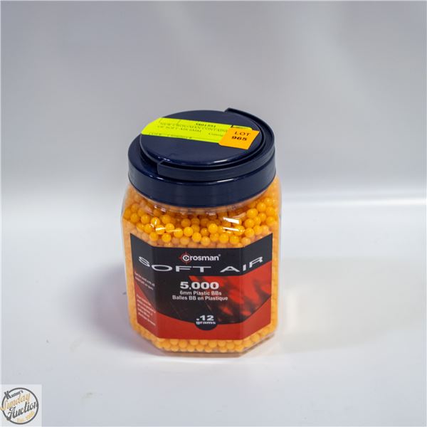 NEW CROSSMAN CONTAINER FULL OF SOFT AIR 6MM
