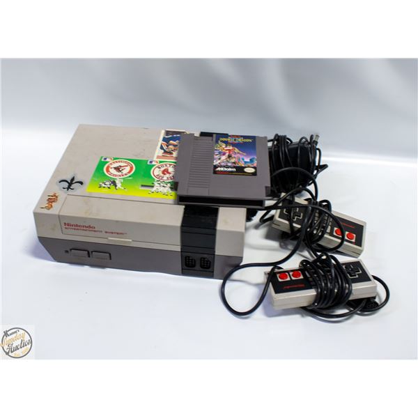 NINTENDO SYSTEM WITH POWER CORD