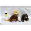 Image 1 : 5 NEW OLD STOCK WEBKINS STUFFIES WITH ONLINE CODES