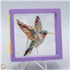 Image 1 : NEW SPARKLING HUMMINGBIRD BROOCH