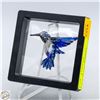 Image 1 : NEW HUMMINGBIRD BROOCH BLUE WHITE
