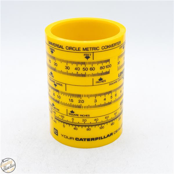 1970S CATERPILLAR UNIVERSAL CIRCLE METRIC