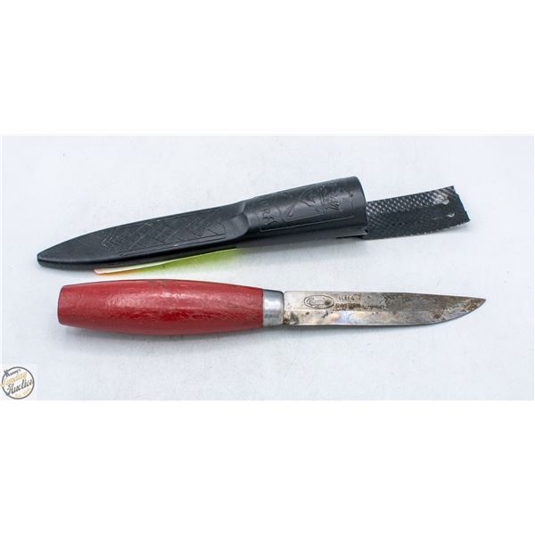 MORAKNIV PREMIER CLASSIC KNIFE & SHEATH, SWEDEN