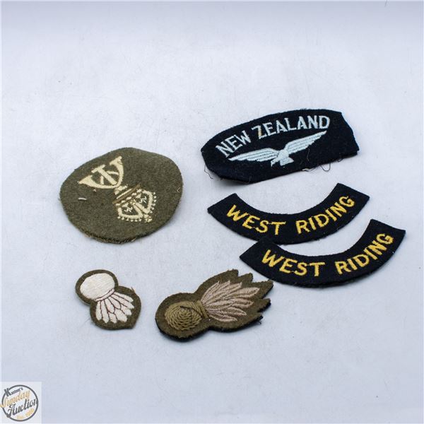 LOT OF VINTAGE MILITARY PATCHES