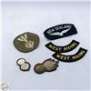 Image 1 : LOT OF VINTAGE MILITARY PATCHES
