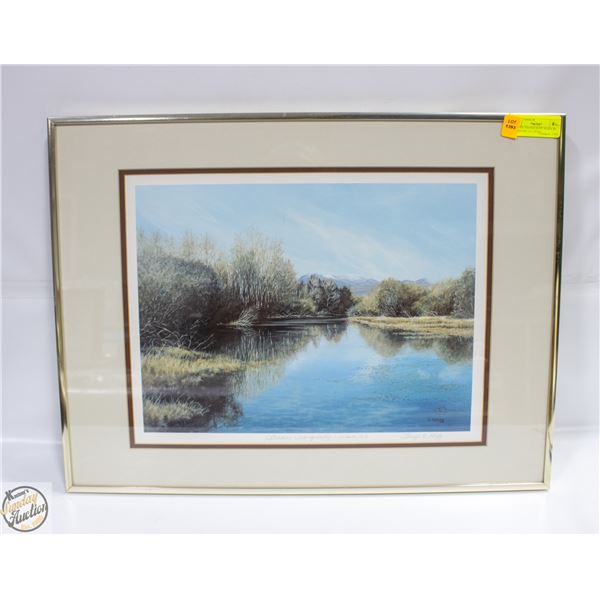 GOLDEN TRANQUILITY WASA BC SIGNED BY G.C. HOGG