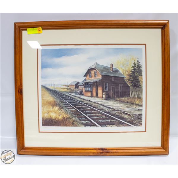 1891 EDMONTON STRATHCONA C+E STATION BY JOANE