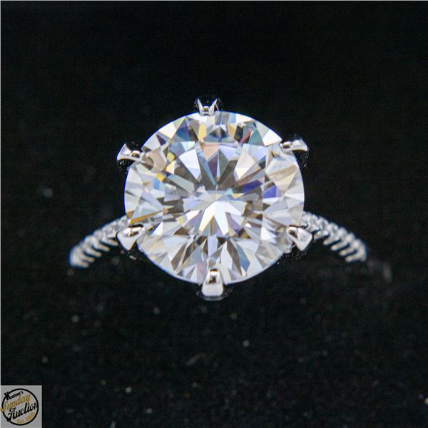 #4476-5.00 CT GRA CERTIFIED ROUND BRILLIANT CUT