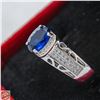 Image 2 : #4475-6 X 8 MM OVAL SHAPED MIDNIGHT BLUE LAB