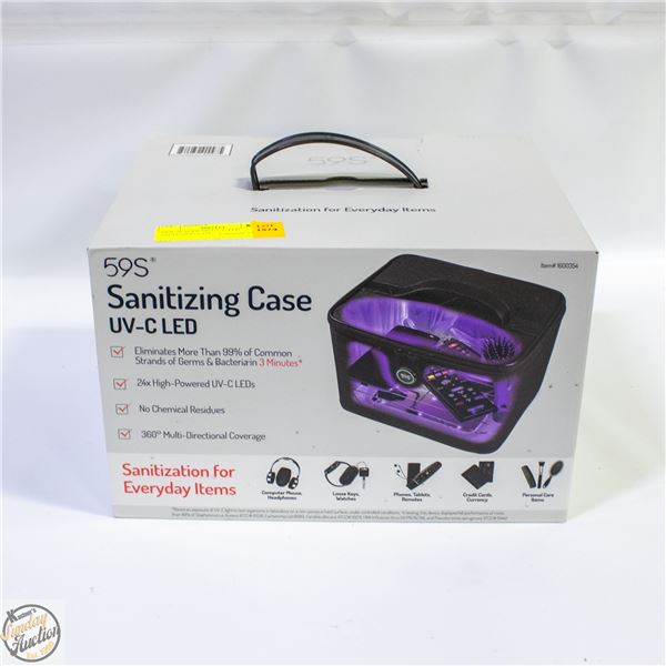 NEW SEALED 59S UV-C LED SANITIZING CASE