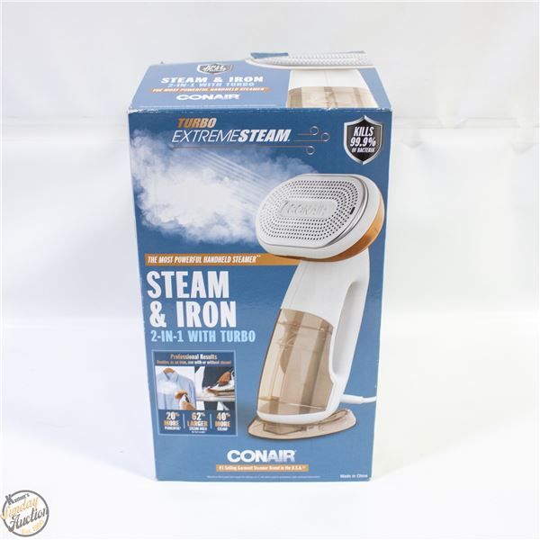CONAIR TURBO EXTREME STEAM & IRON, HANDHELD