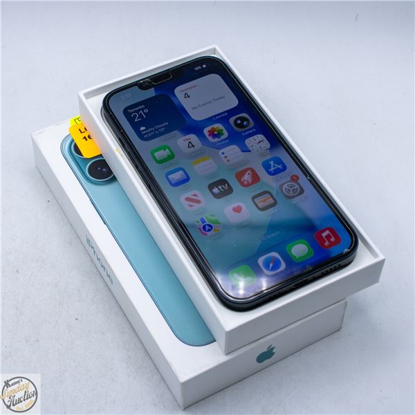 ***UNLOCKED*** IPHONE 13 BLUE IN COLOR
