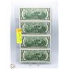 Image 2 : 4X$2 USD MINT UNCIRCULATED CONSECUTIVE