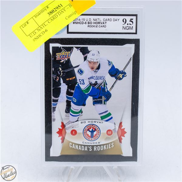 U.D. NATL. CARD DAY – BO HORVAT #NHCD-6