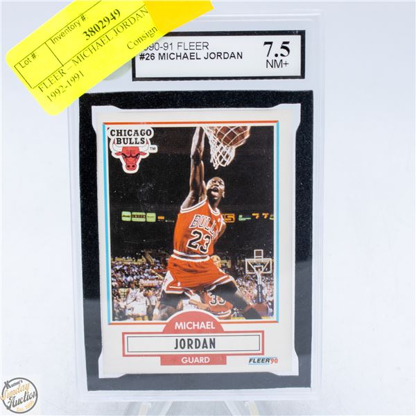 FLEER – MICHAEL JORDAN #26 – 1992-1991