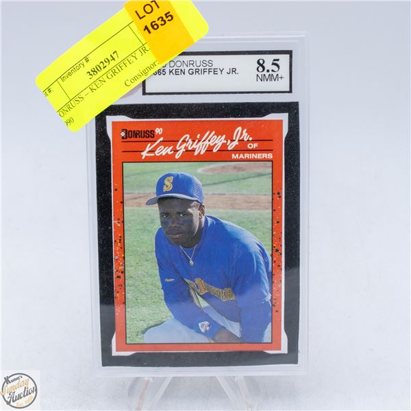 DONRUSS – KEN GRIFFEY JR. #365 – 1990