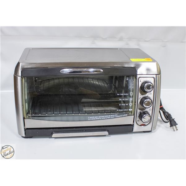 BLACK AND DECKER STAINLESS STEEL TOASTER