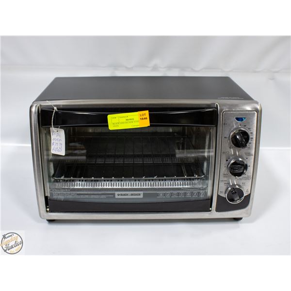 BLACK AND DECKER TOASTER OVEN