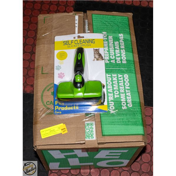 21 PET BRUSHES WORKS ON CATS OR DOGS PUSH BUTTON-