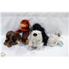 Image 1 : 5 NEW OLD STOCK WEBKINS STUFFIES WITH ONLINE CODES