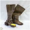 Image 1 : LADIES SIZE 7.5 BOOTS