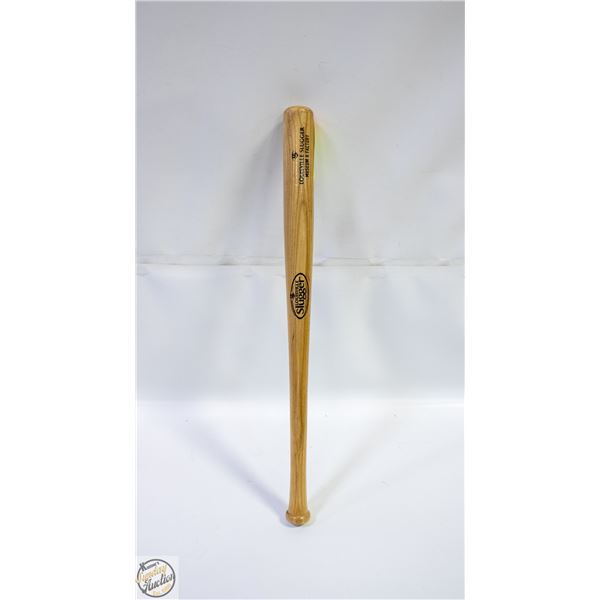 LOUISVILLE SLUGGER SOLID WOOD BASEBALL