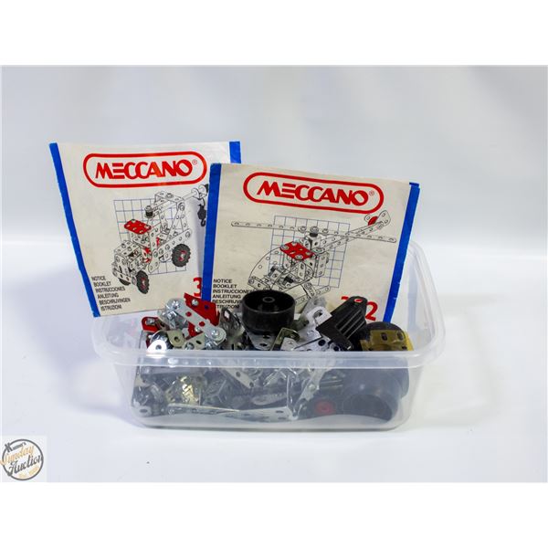 MECCANO BUILDING KITS (MAY BE A FEW