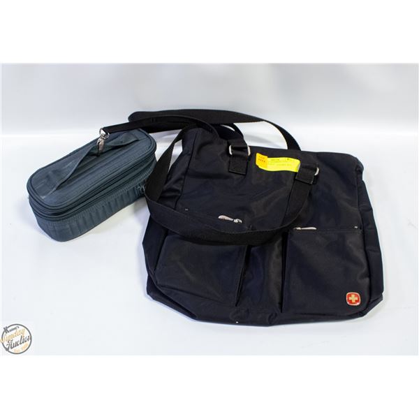 SWISS MADE HANDBAG + LUG SMALL ZIPPERED