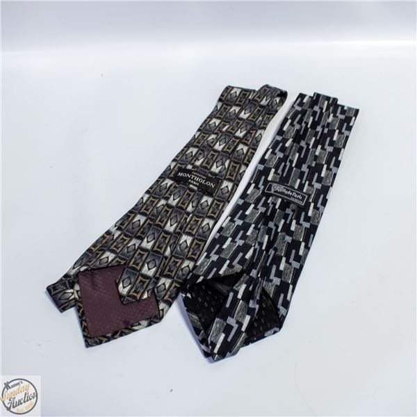 MONTHOLON PARIS DESIGNER NECK TIE +