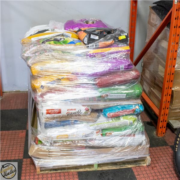 PALLET OF ASSORTED PET FOOD WITH VARIOUS BB DATES