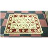 Image 1 : WOOL AREA RUG 6FT X 4FT