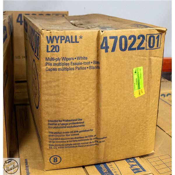 CASE OF KIMBERLY CLARK WYPALL WIPERS