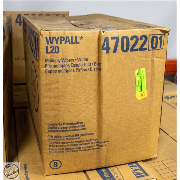 CASE OF KIMBERLY CLARK WYPALL WIPERS